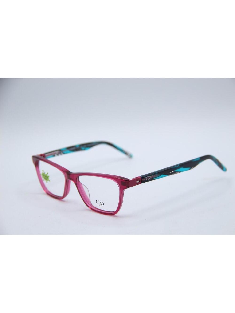 Ocean Pacific Op 864 Raspberry Clear Purple Blue Authentic Eyeglasses 47-14 - Picture 1 of 4